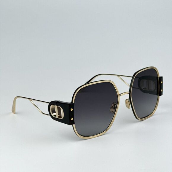 NEW Dior 30MONTAIGNE S5U B4A1 Gold Gradient Smoke Women Oversized Sunglasses - Picture 6 of 12
